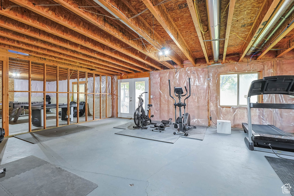 View of exercise room
