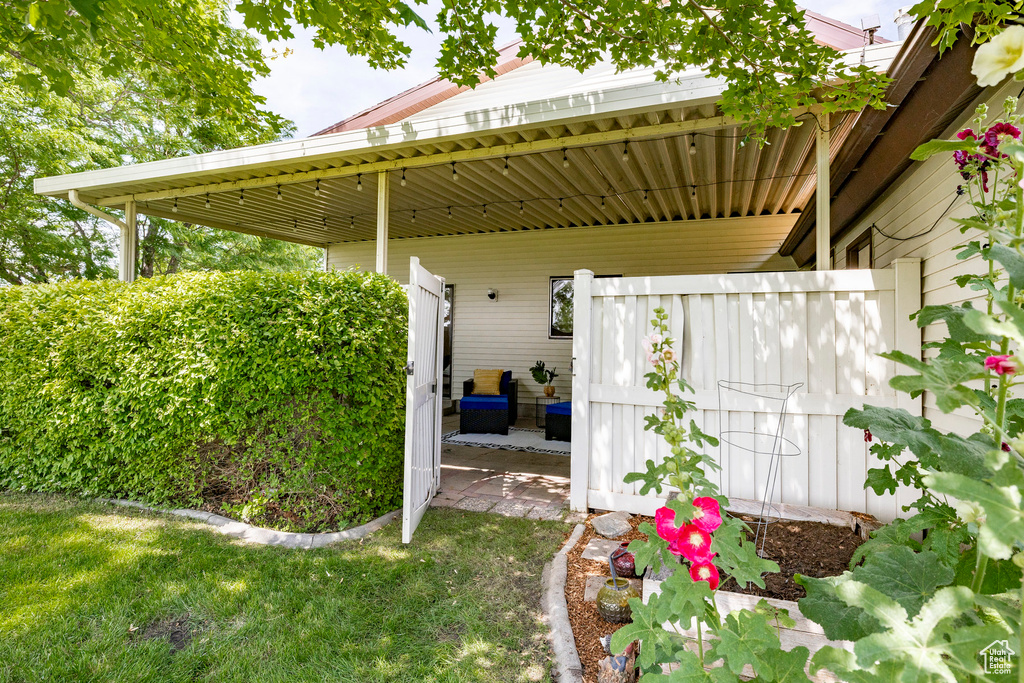 View of yard