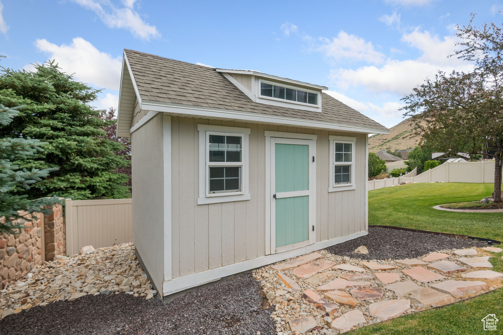 View of shed