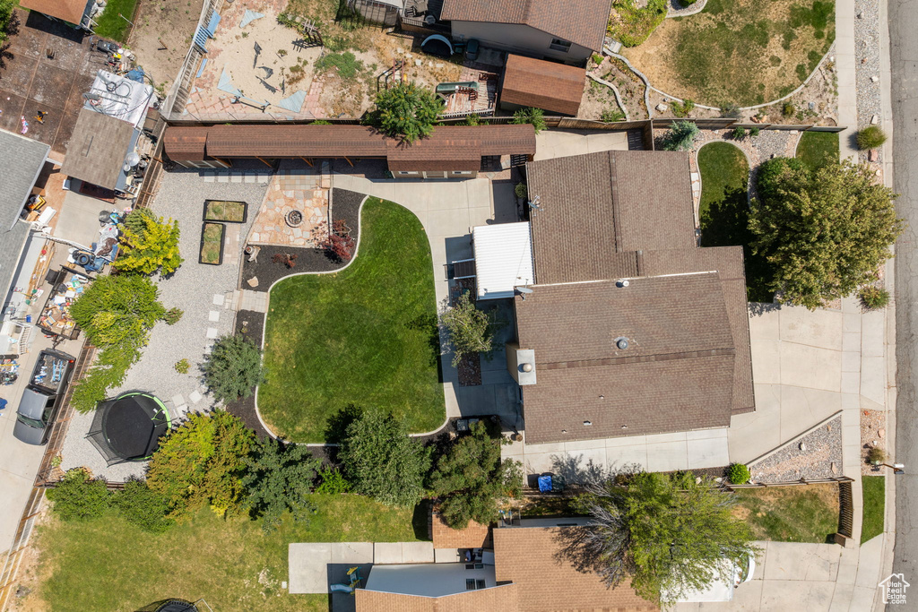 Aerial overview of property\'s location