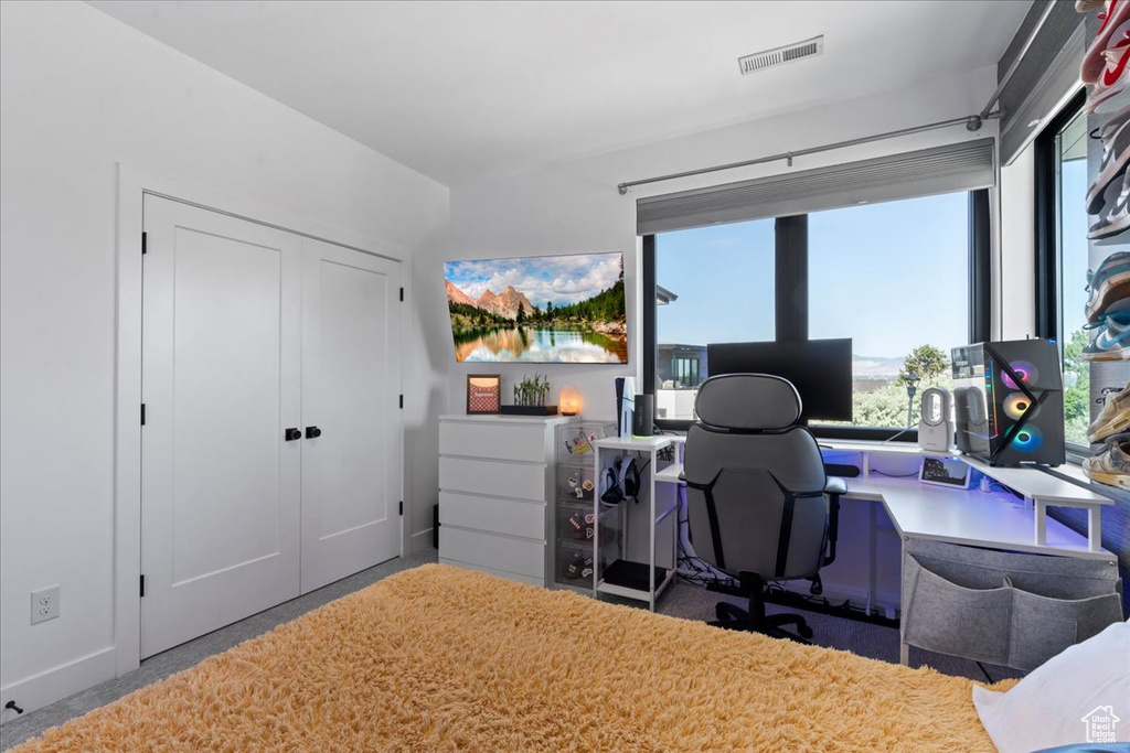 View of home office