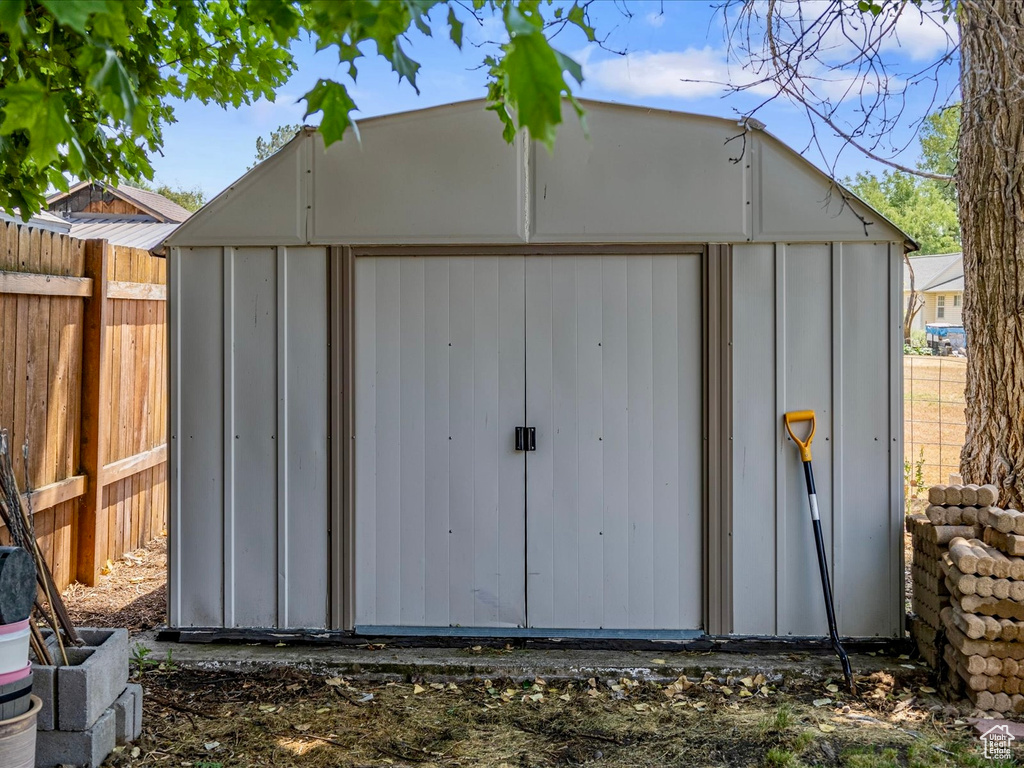 View of shed