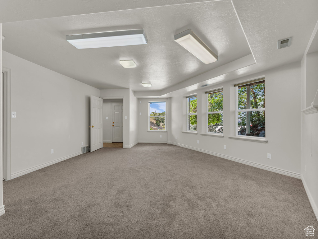 Spare room with light carpet