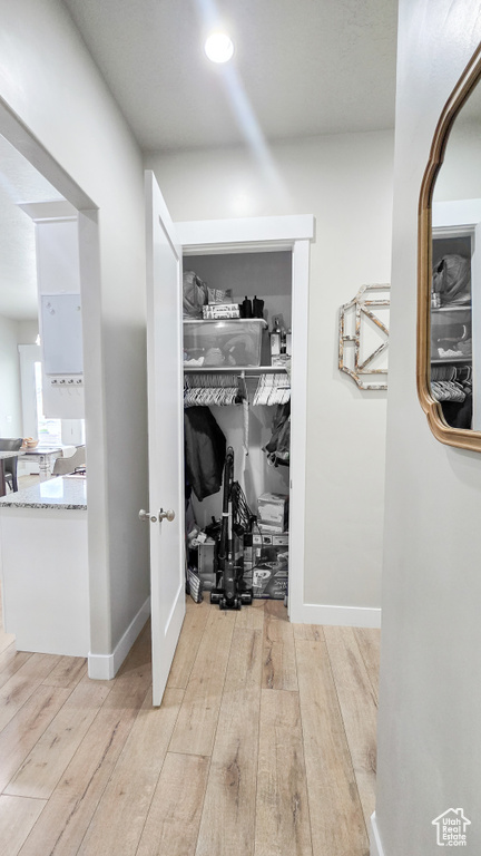 View of closet