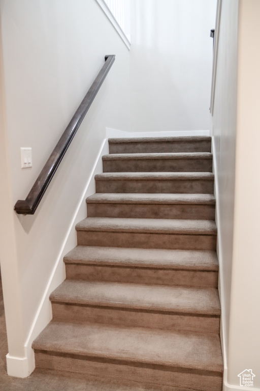 View of staircase
