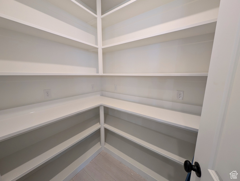 View of storage area