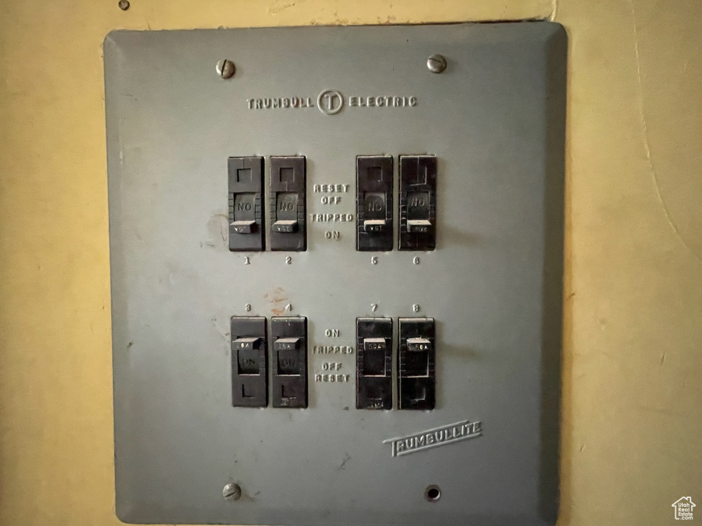 Utility room featuring electric panel