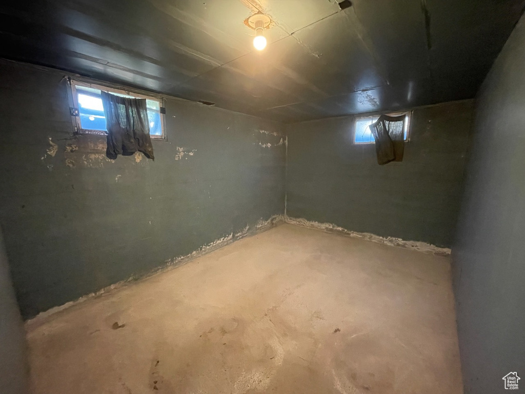 View of basement