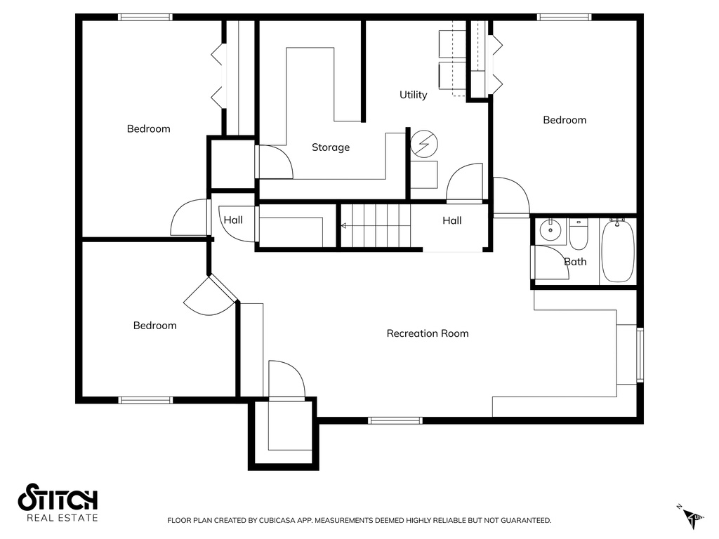 View of floor plan / room layout