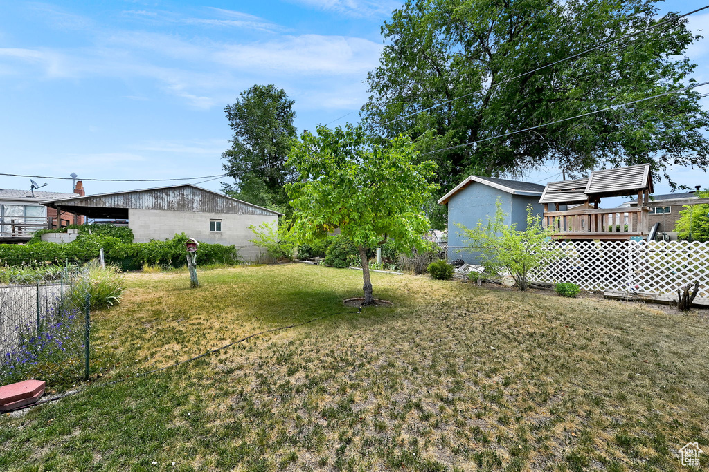 View of yard
