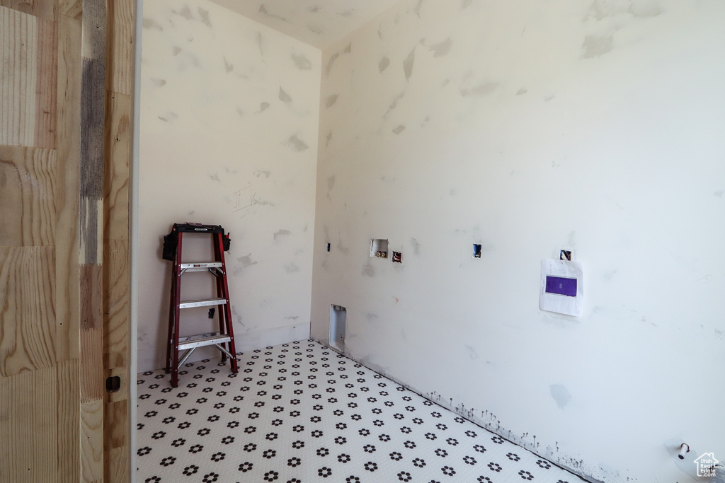 View of washroom