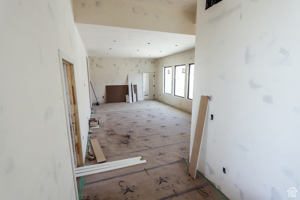 View of unfurnished room