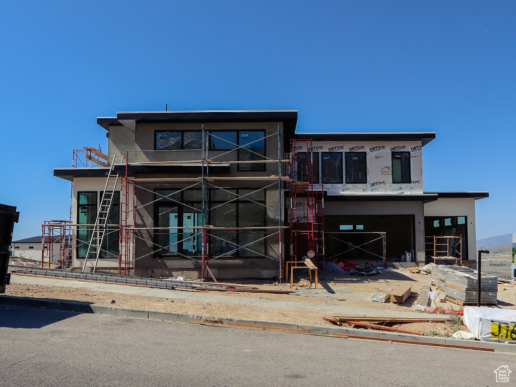 View of property under construction