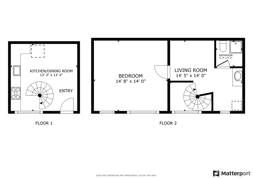 View of room layout