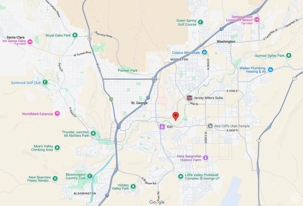 Map of property location