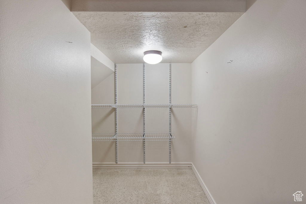View of spacious closet