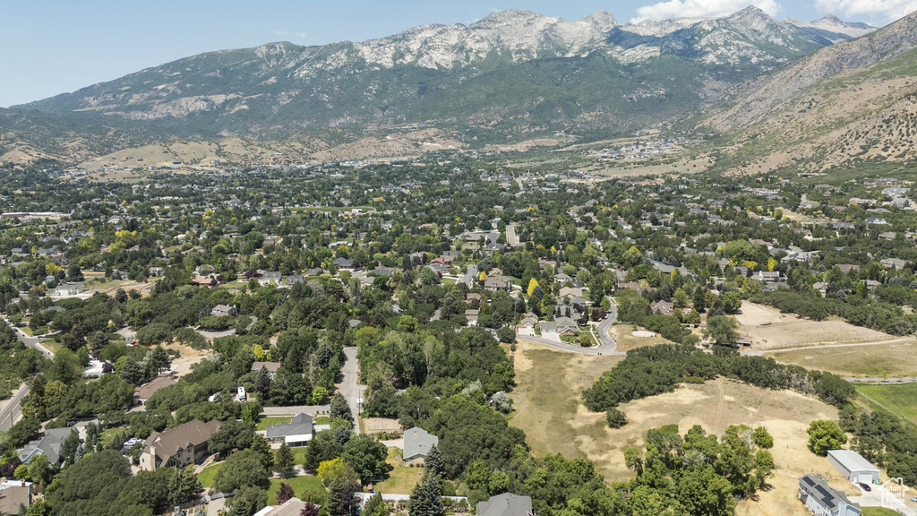 Aerial overview of property\\\'s location with mountains