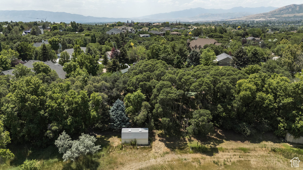 Drone / aerial view of mountains