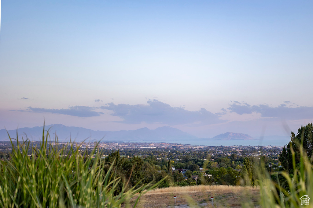 View of mountain backdrop