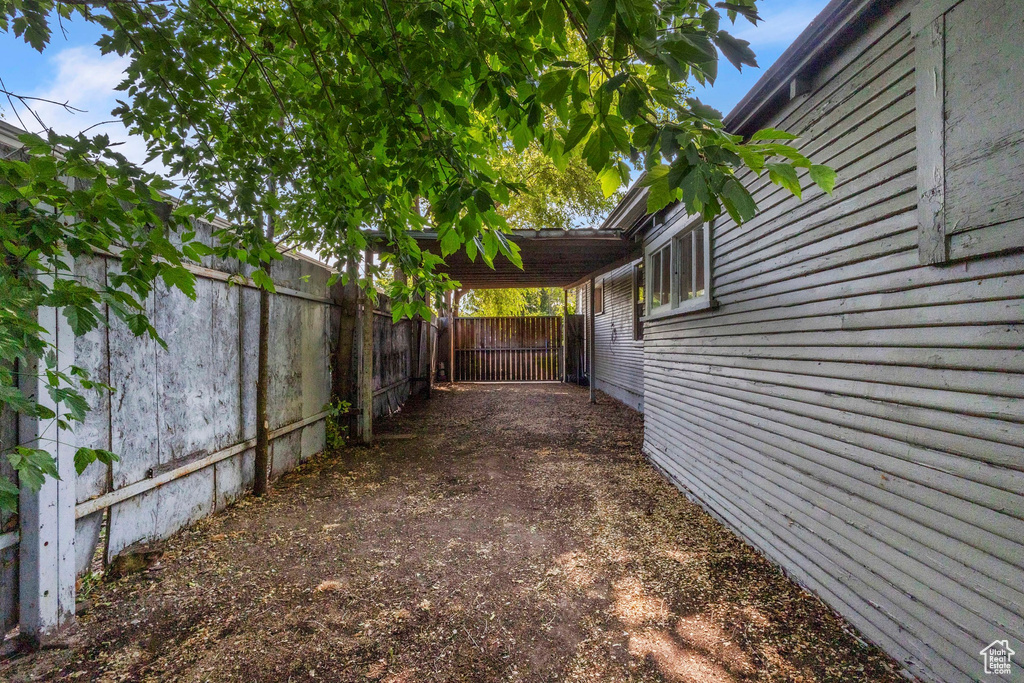 View of yard