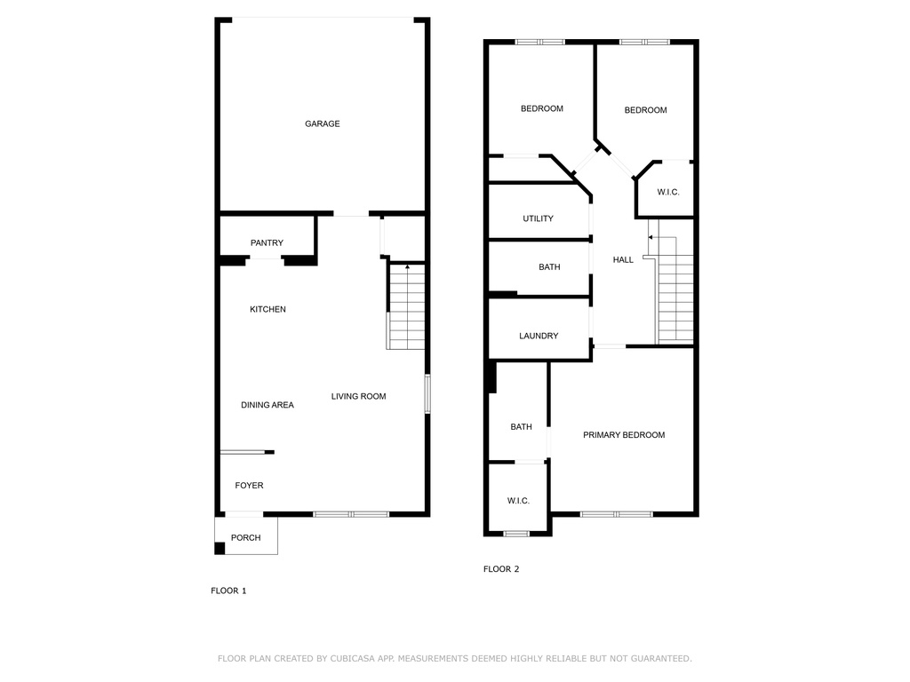 View of floor plan / room layout