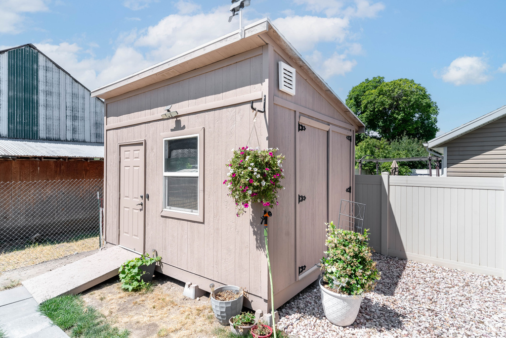View of shed