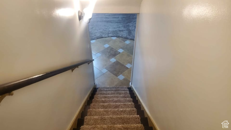 View of stairs
