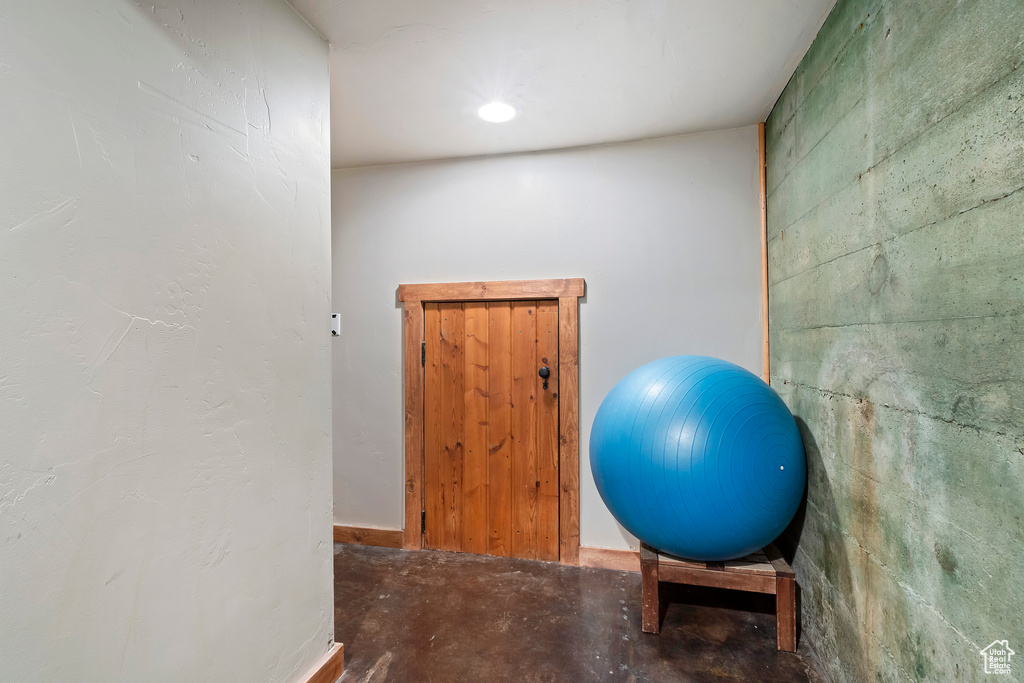 View of workout room