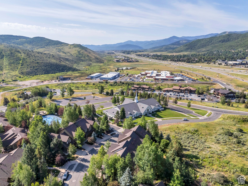 View of property location featuring a mountain backdrop