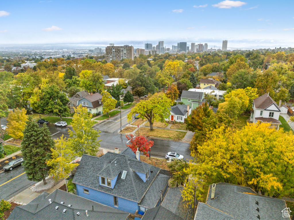 View of urban area featuring nearby suburban area