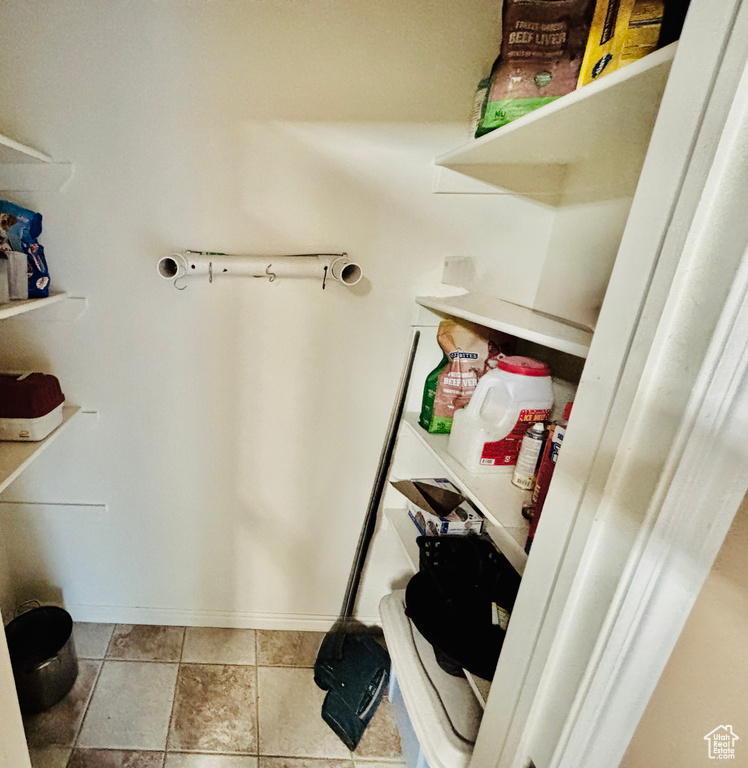 View of spacious closet