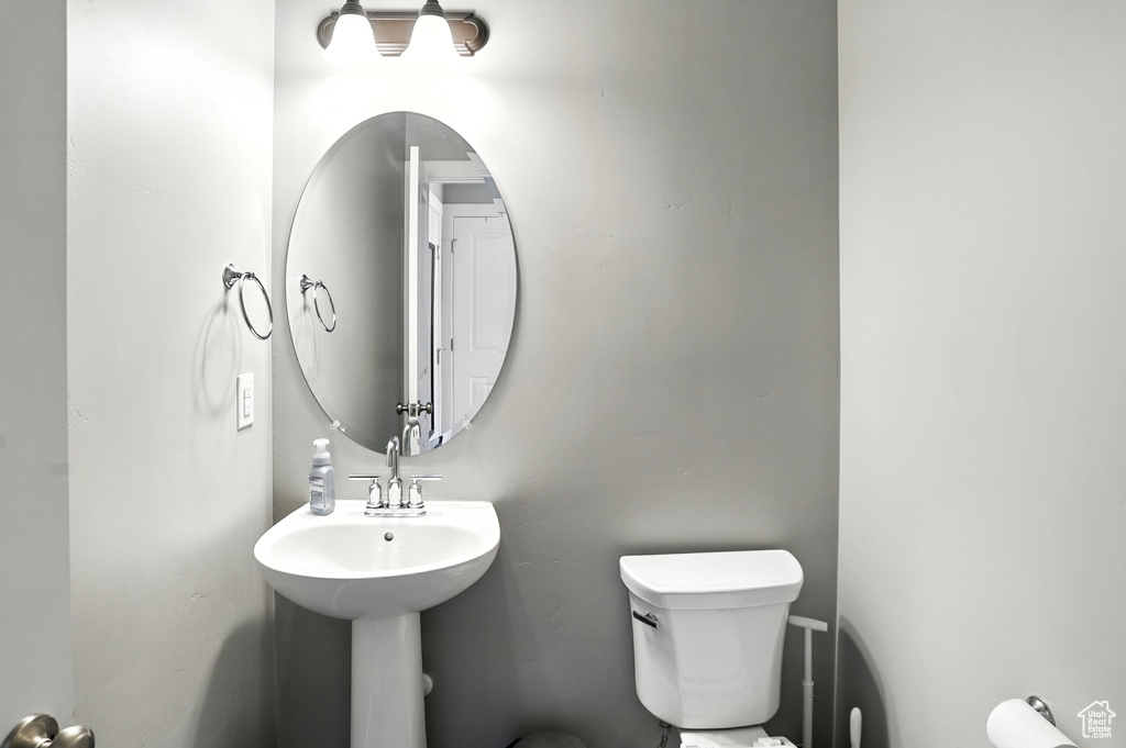 Bathroom with toilet