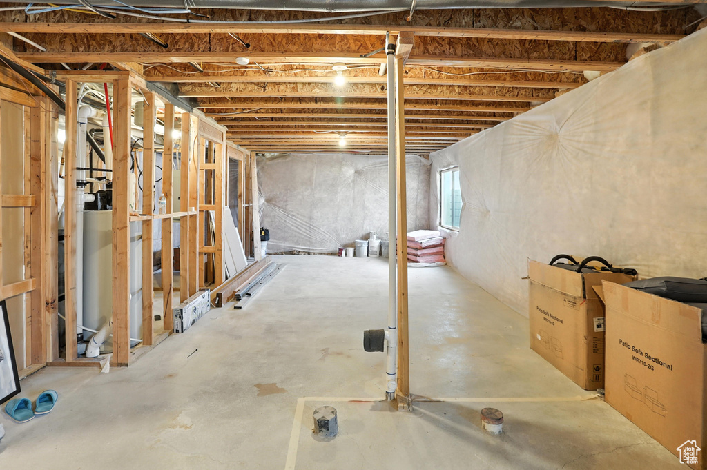 View of basement