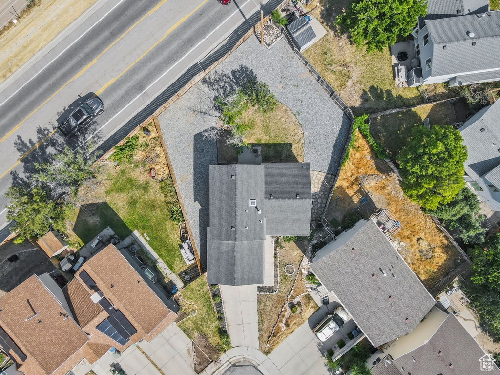 View of property location with nearby suburban area