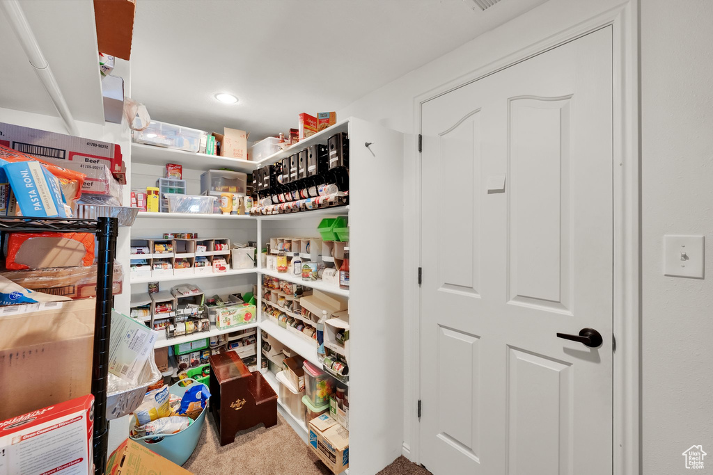 View of pantry