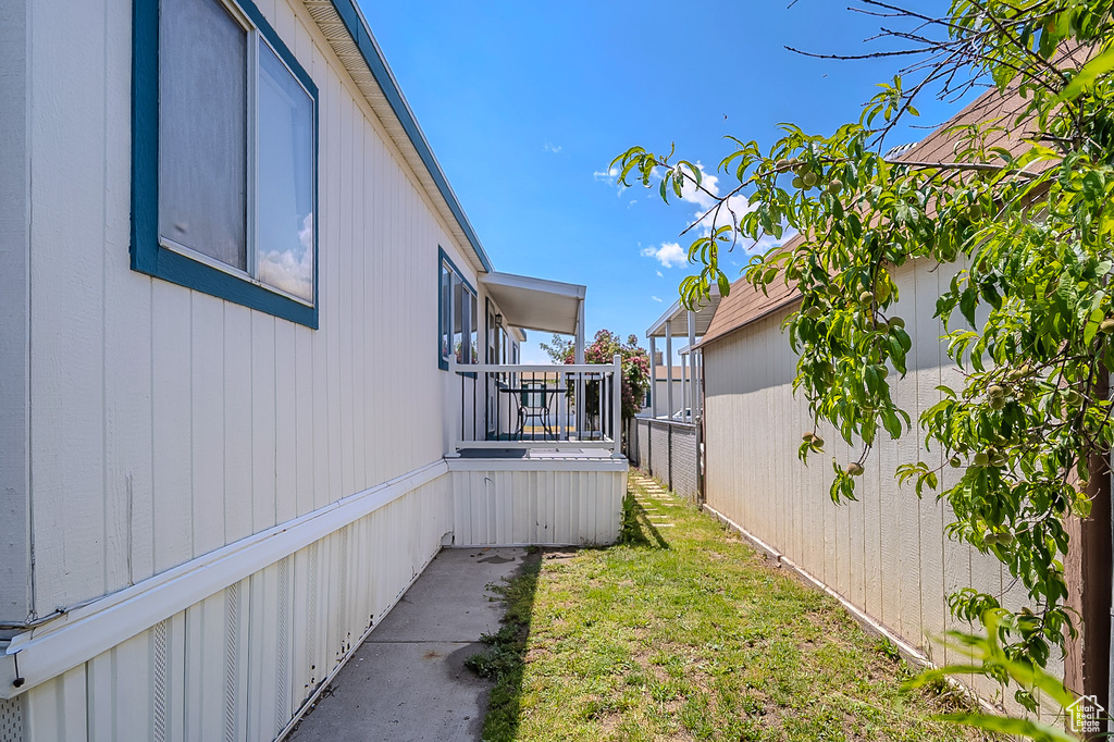 View of yard