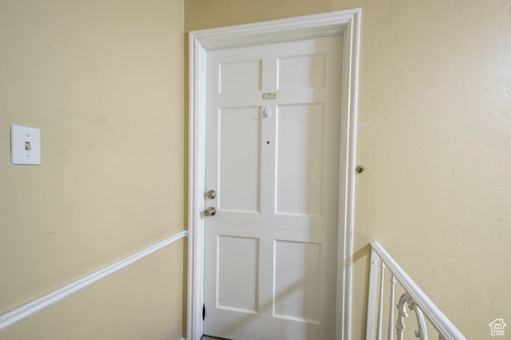 Doorway to property