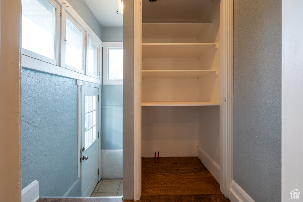 View of closet
