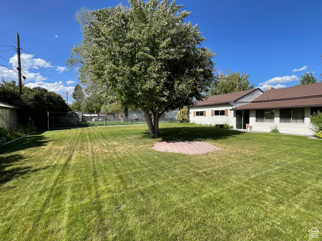 View of yard