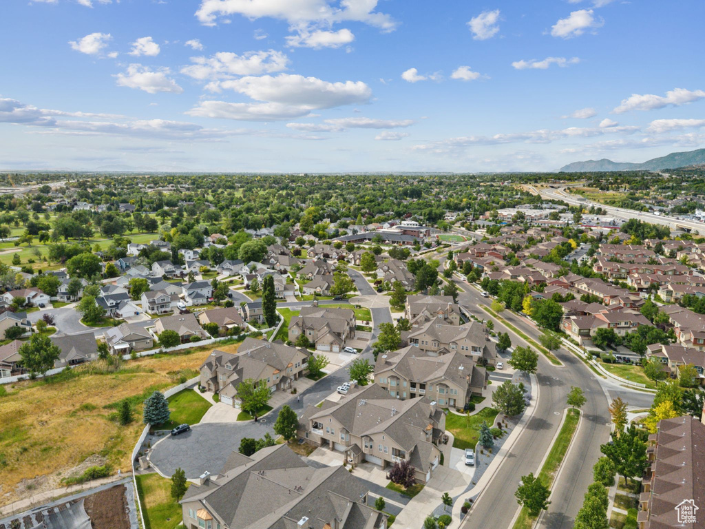 View of property location with nearby suburban area and a mountainous background