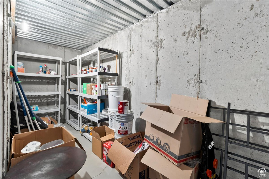 View of storage