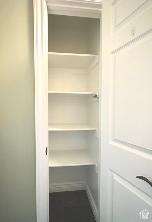 View of closet