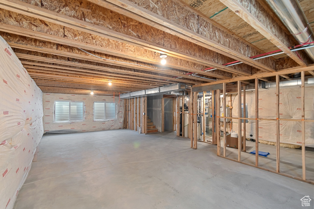 View of basement