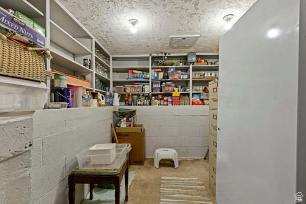 View of storage area