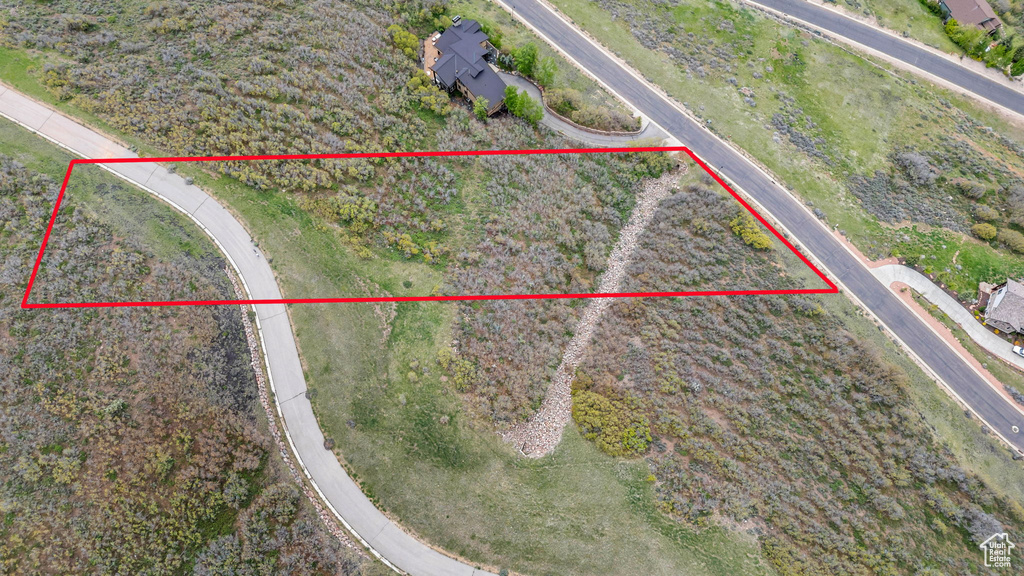 View of property location featuring property boundaries highlighted