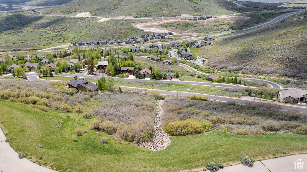 Aerial overview of property's location