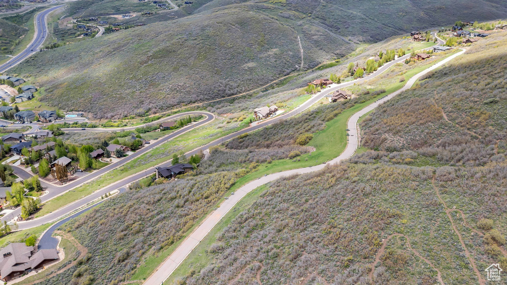 Aerial view of property and surrounding area