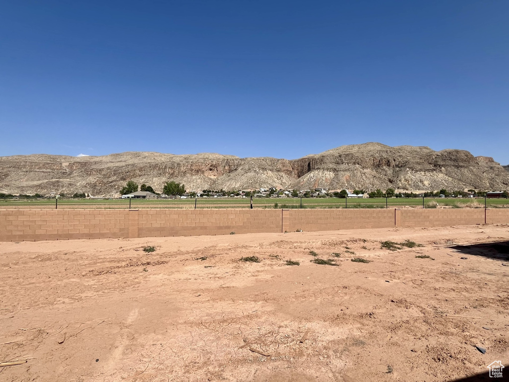 Mountain view featuring rural landscape