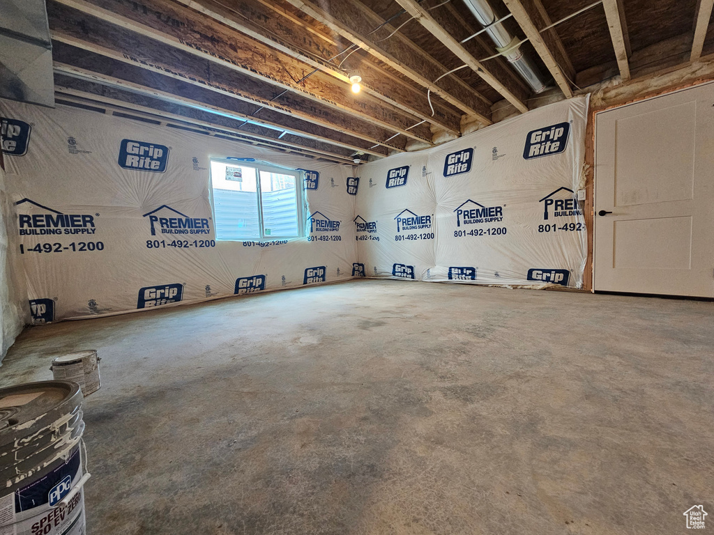 View of basement