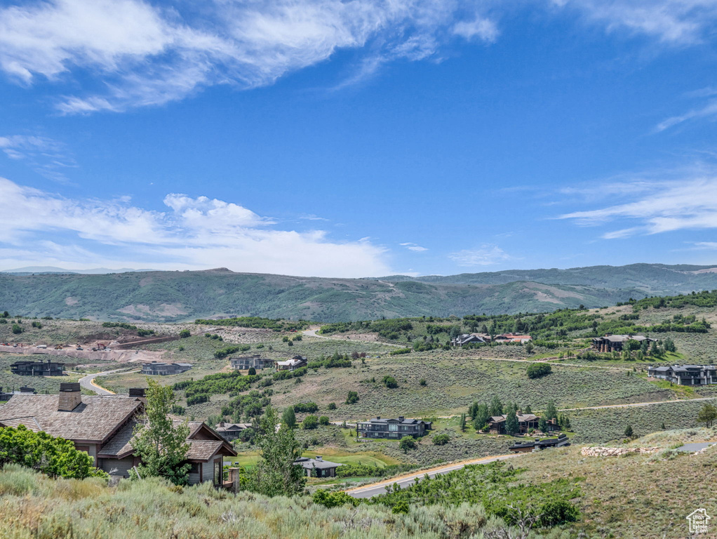 View of mountain backdrop